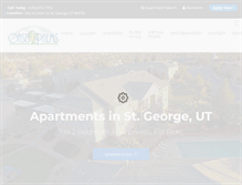 Tablet Screenshot of oasispalmsapartments.com